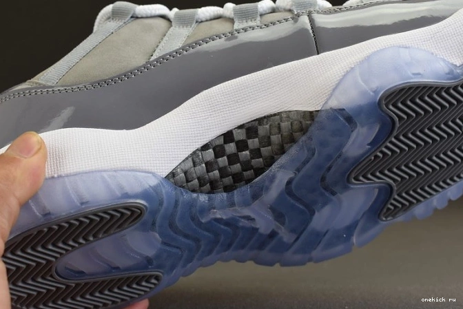 Chep Onekick Grey 11 Jordan Air Low Cool 528895-003 0710